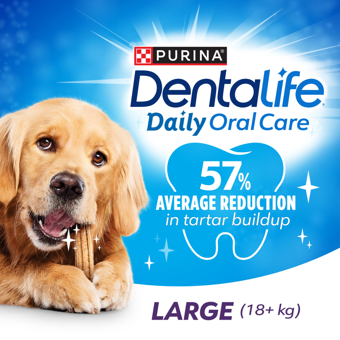 Dentalife Dental Treats Large Breed Dog 920g