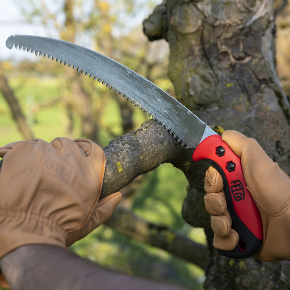 Scie courbe FELCO 630 coupe tirante lame 33 cm avec étui - Felco