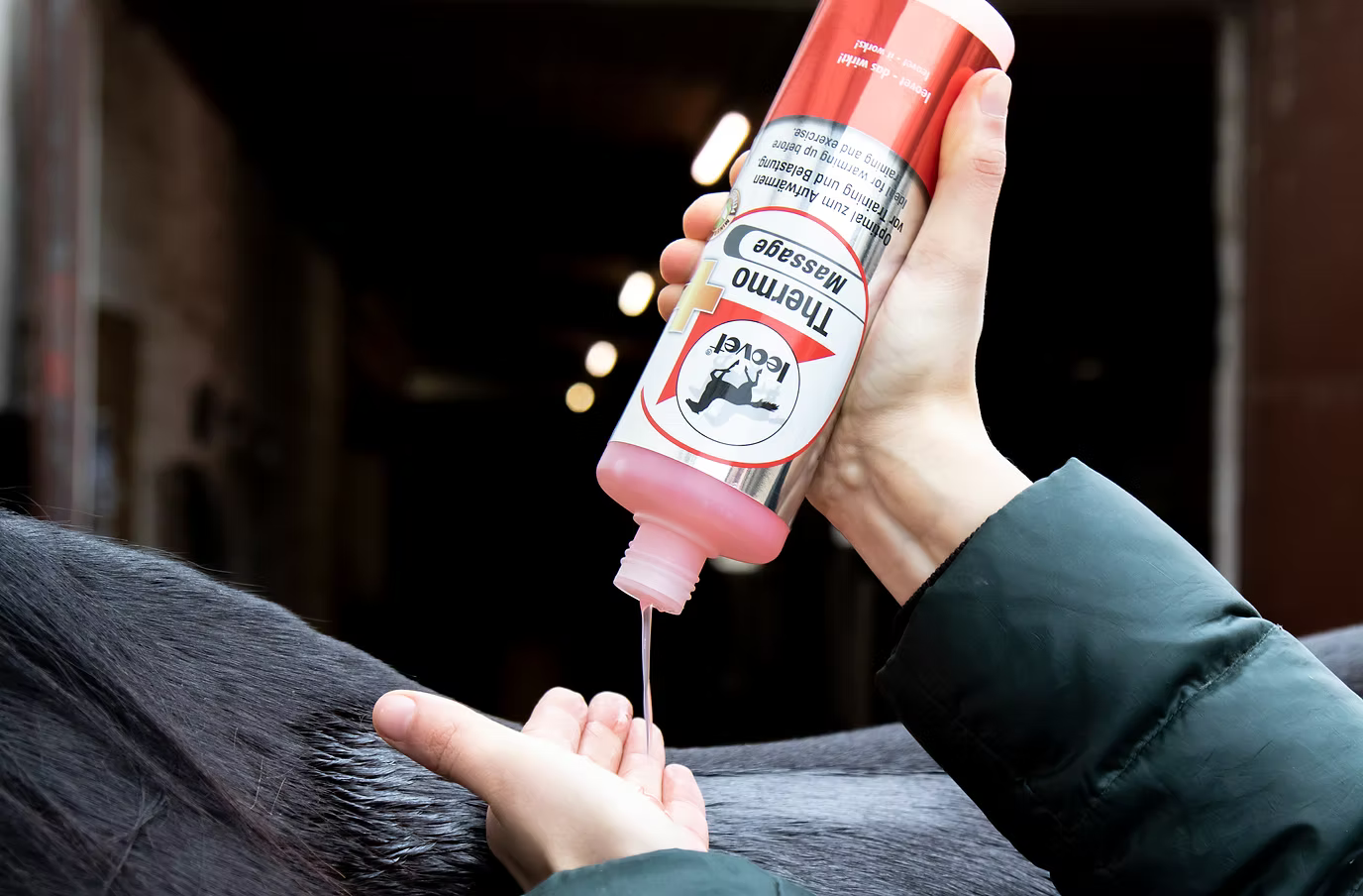 Gel liniment thermo-massant, (500 ml) - Leovet