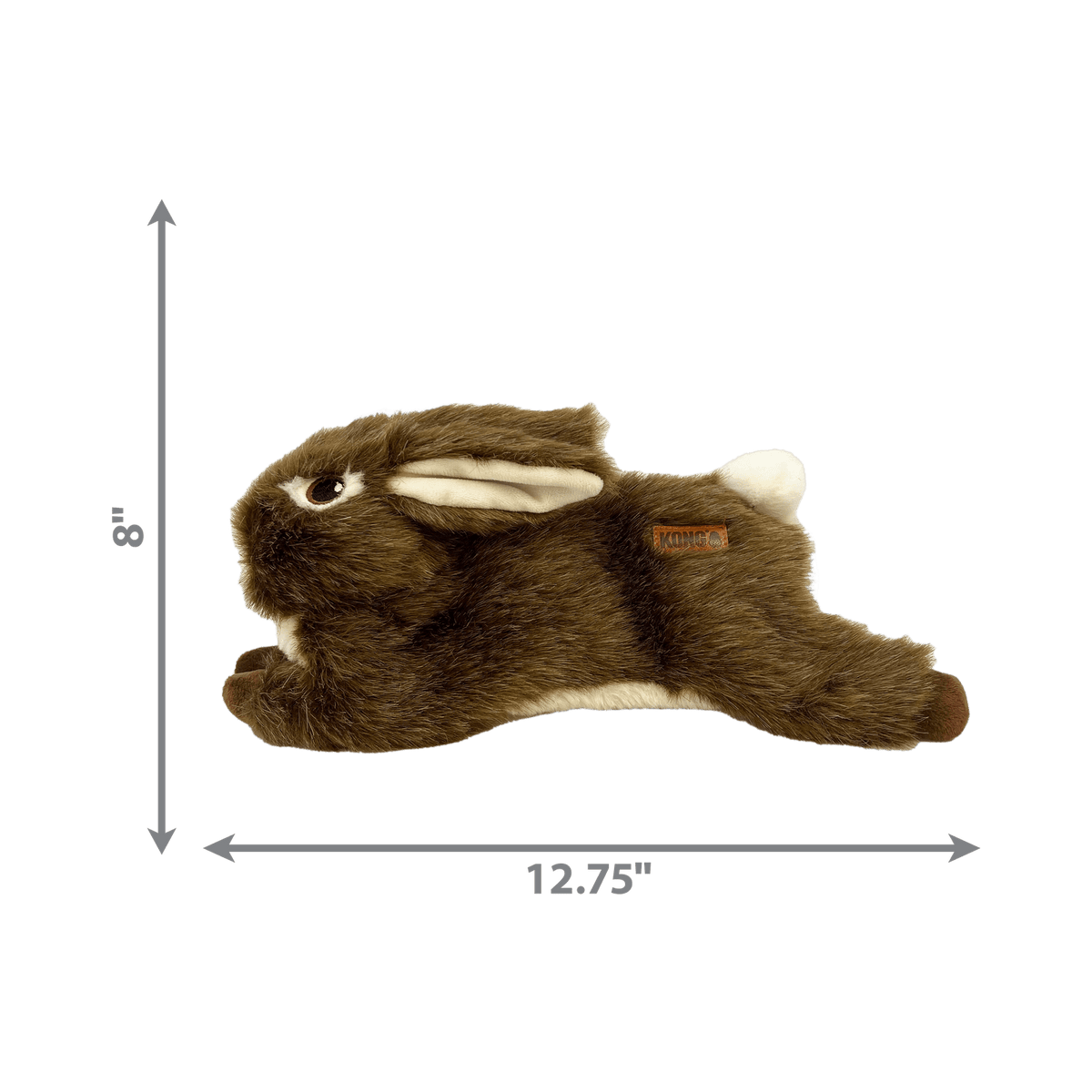 KONG Wild Low Stuff, Rabbit Plush Toy for Dogs - KONG