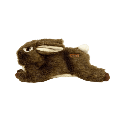 KONG Wild Low Stuff, Peluche en forme de lapin pour chien - KONG