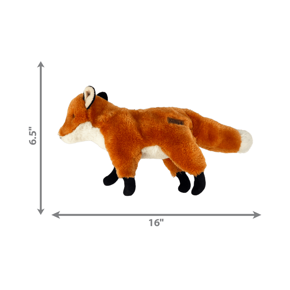 KONG Wild Low Stuff, Renard en peluche pour chien - KONG