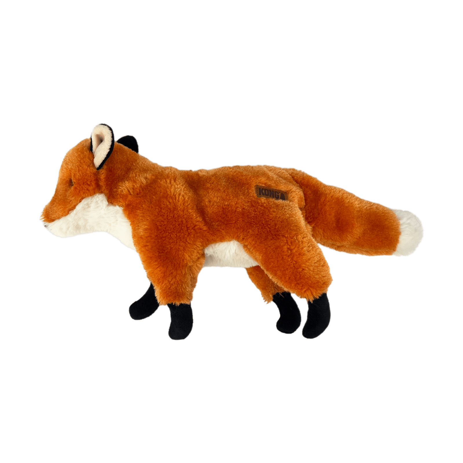 KONG Wild Low Stuff, Plush Fox Toy for Dogs - KONG