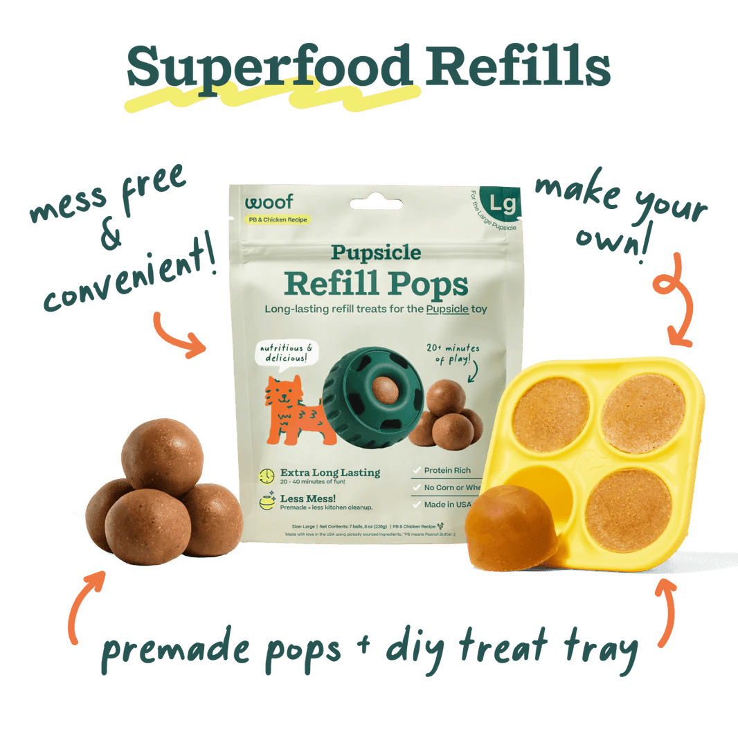 Woof Pupsicle, jouet pour chiens - Woof
