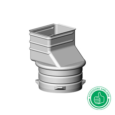 Gutter adapter for 100 mm drain - Soleno