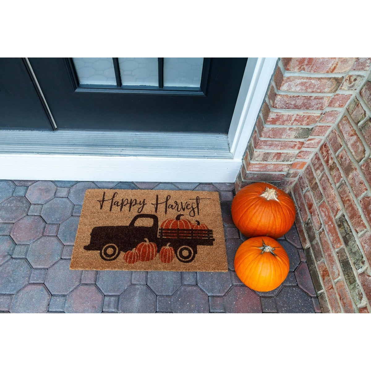 Entryways - Happy Harvest Coir Entrance Mat