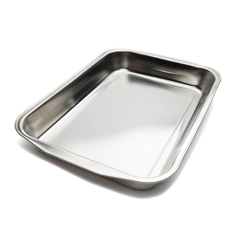Fox Run Roasting Pan, Stainless Steel, 16.25” x 11” x 2.25”