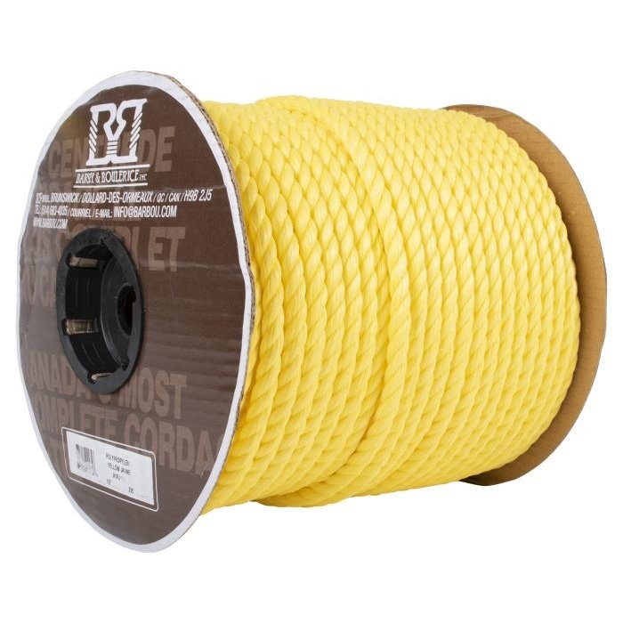 Polypropylene rope