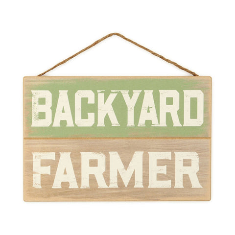 Backyard Farmer Wood Wall Decor