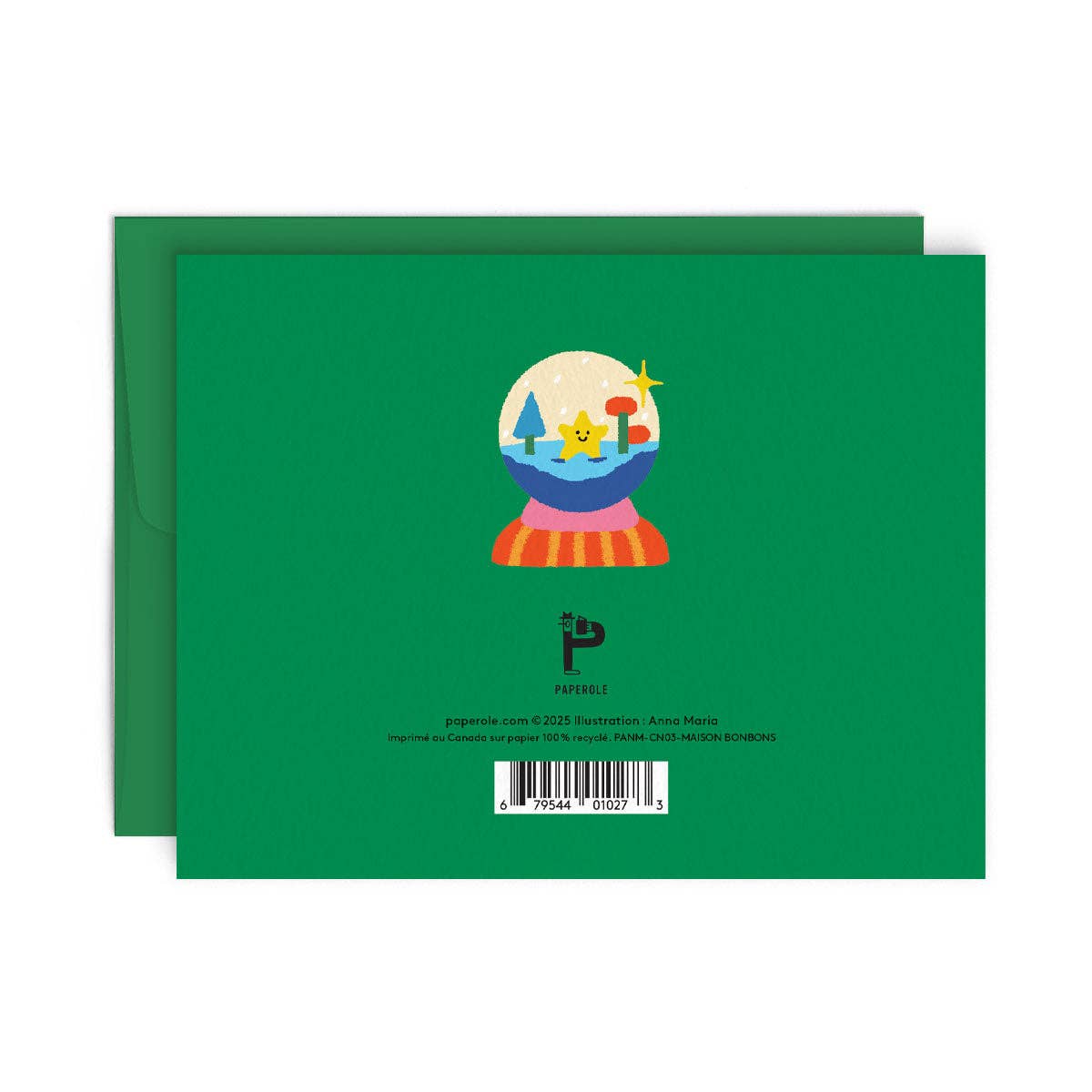 Carte de souhaits · MAISON BONBONS - Paperole