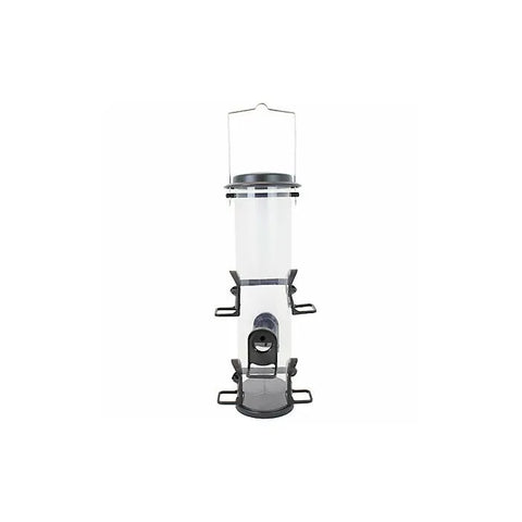 Perky-Pet® - XL 2-in-1 Black Tubular Feeder