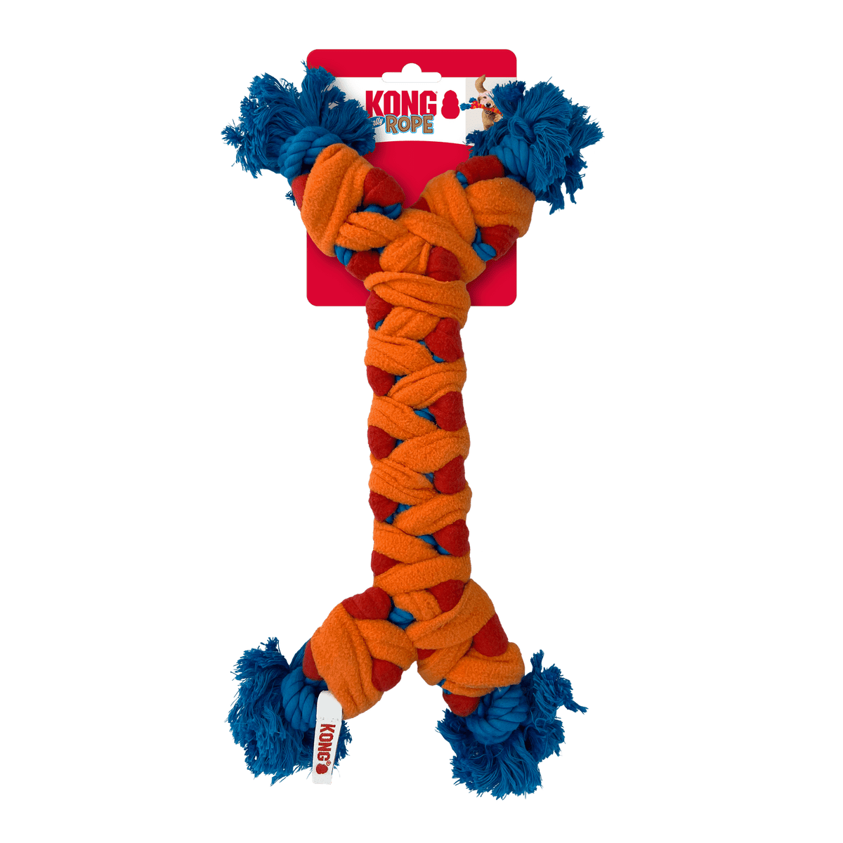 KONG Rope Rally Bone jouet pour chiens