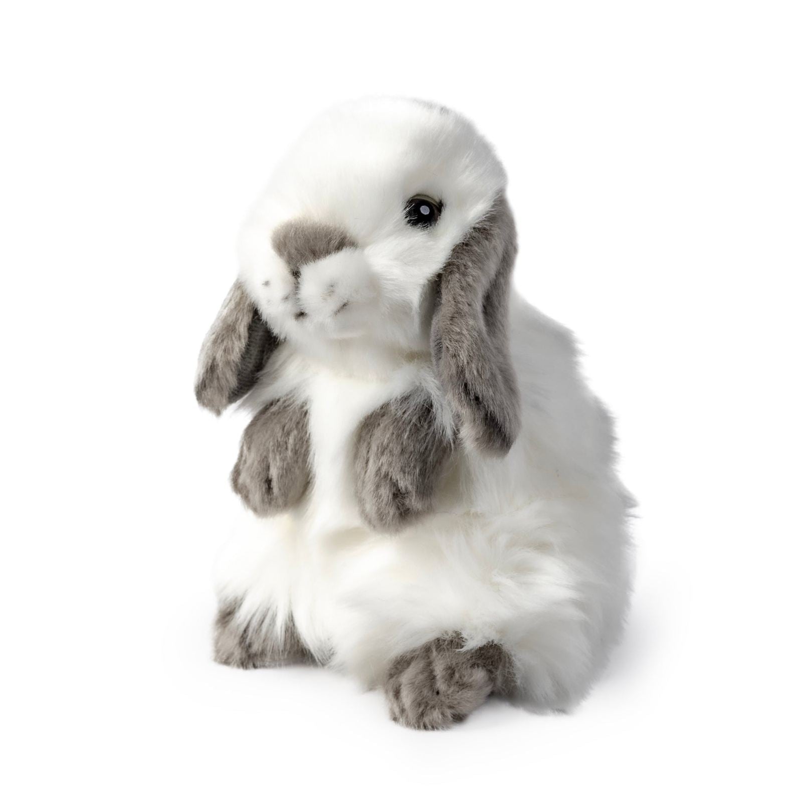 Living Nature - Gray Lop-Eared Rabbit Plush