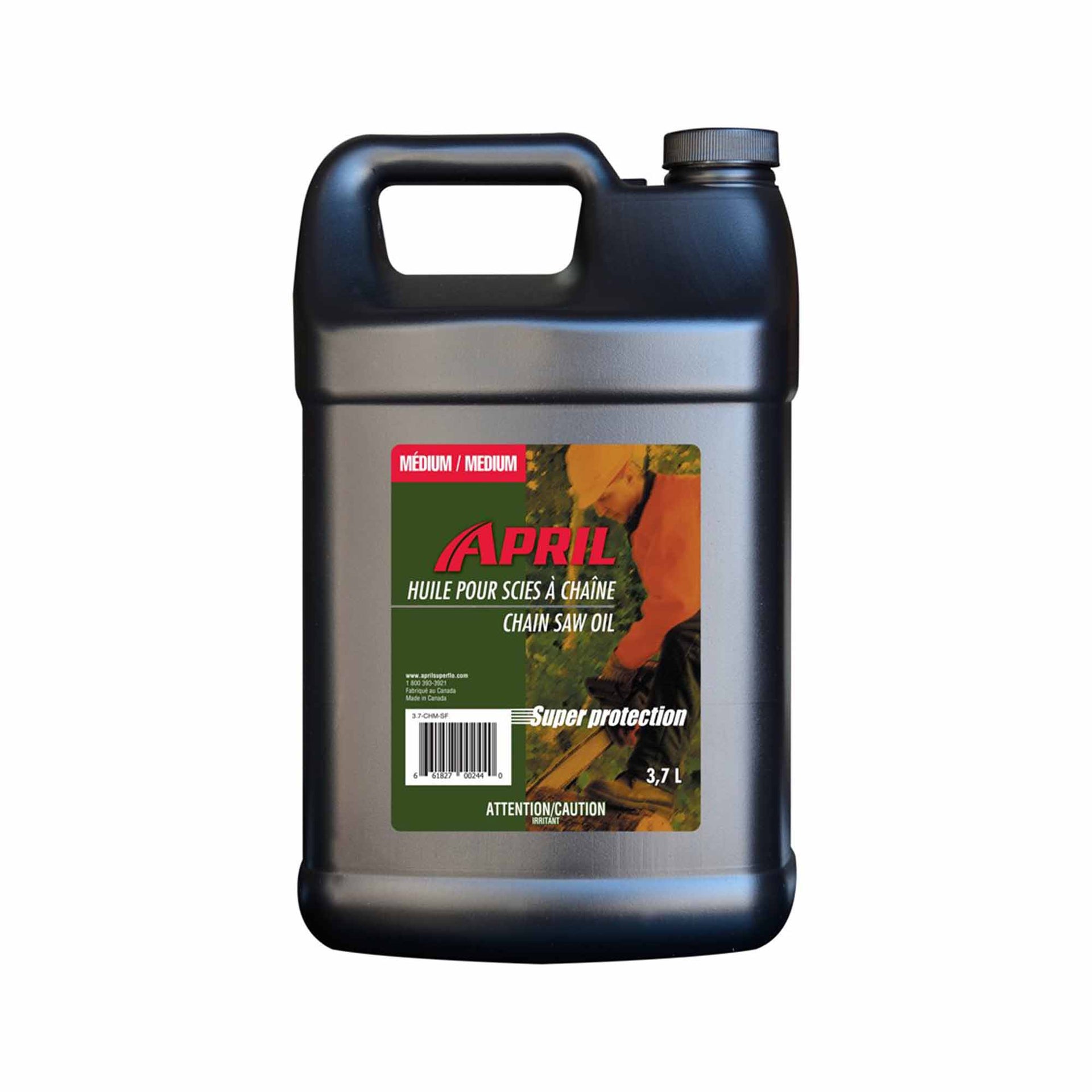 April - Chain saw oil, all seasons (medium), 4L