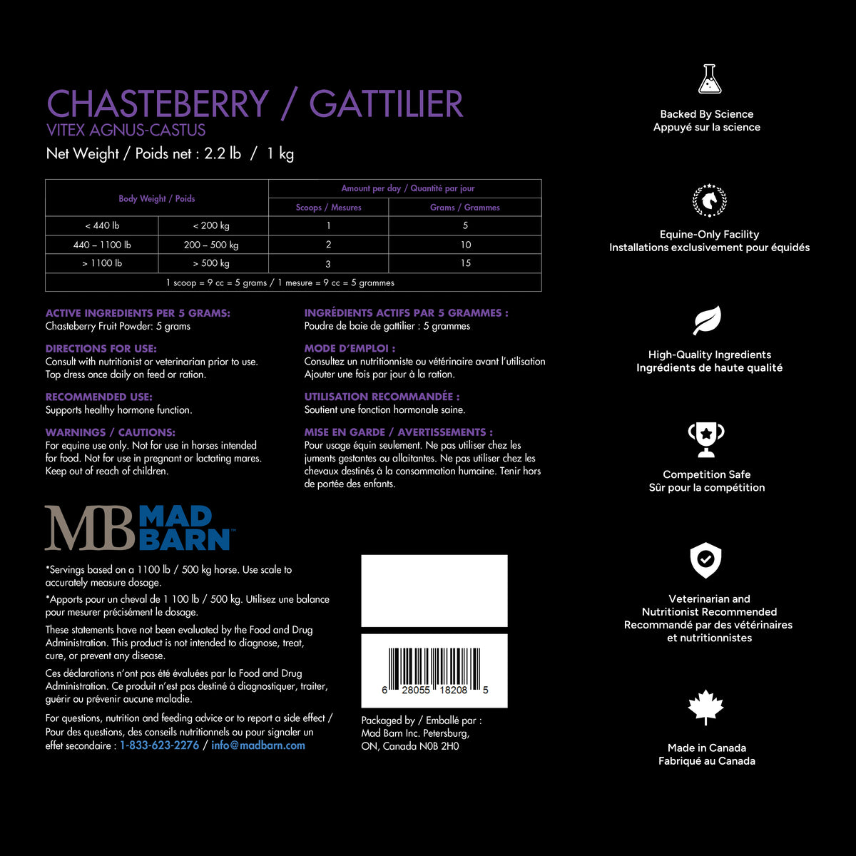 Mad Barn - Chasteberry 