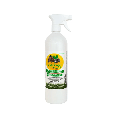 Répulsif insectes pour chevaux et chiens - Citrobug
