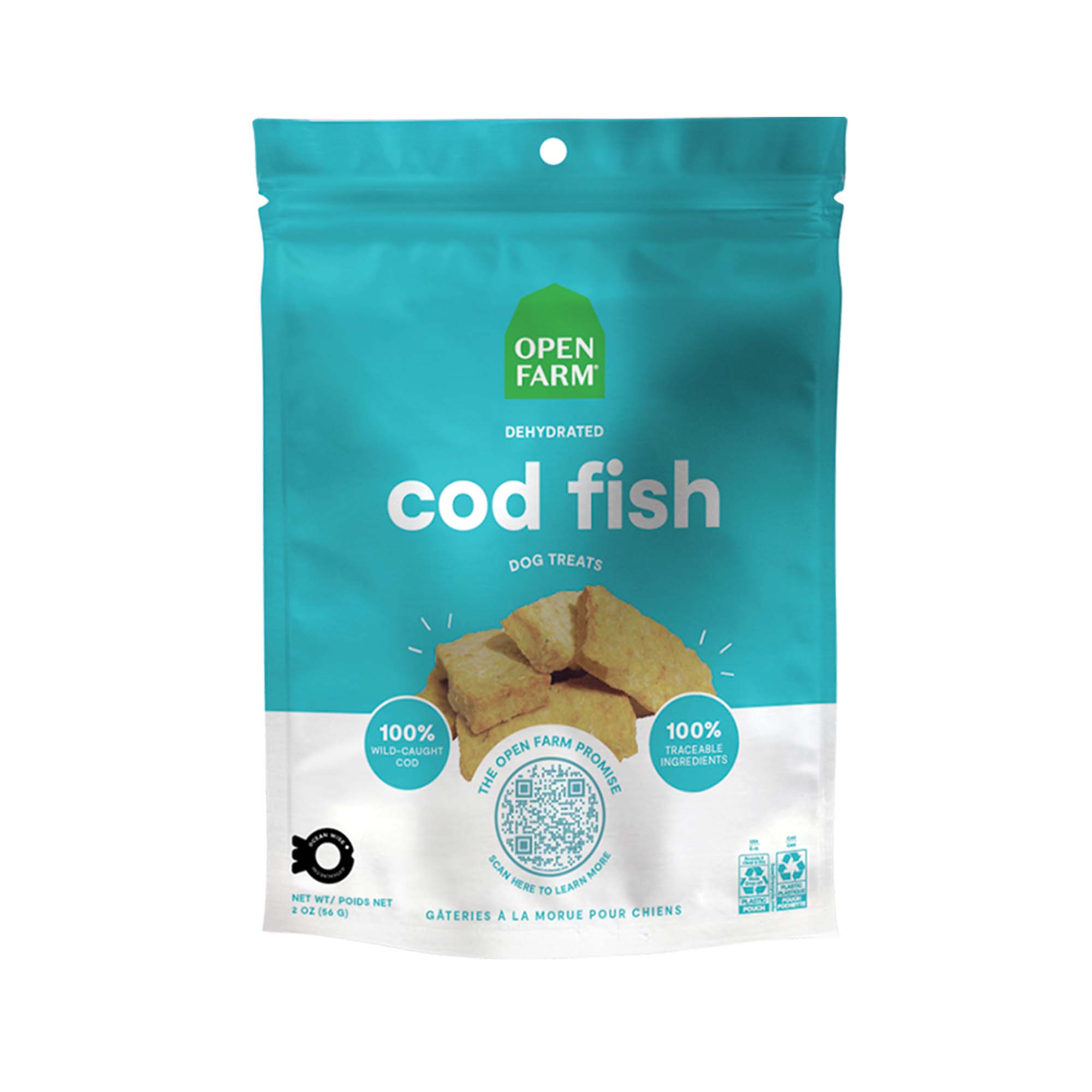 Open Farm Dehydrated Cod Fish Treats