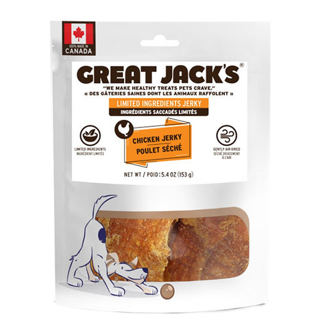 Great Jack's - One-Ingredient Jerky - Chicken - Canadian Jerky Company