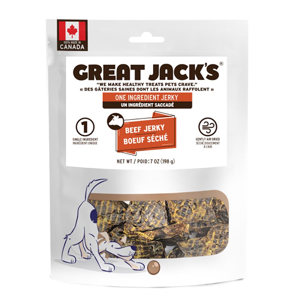 Great Jack's - One Ingredient Jerky - Beef - Canadian Jerky Company