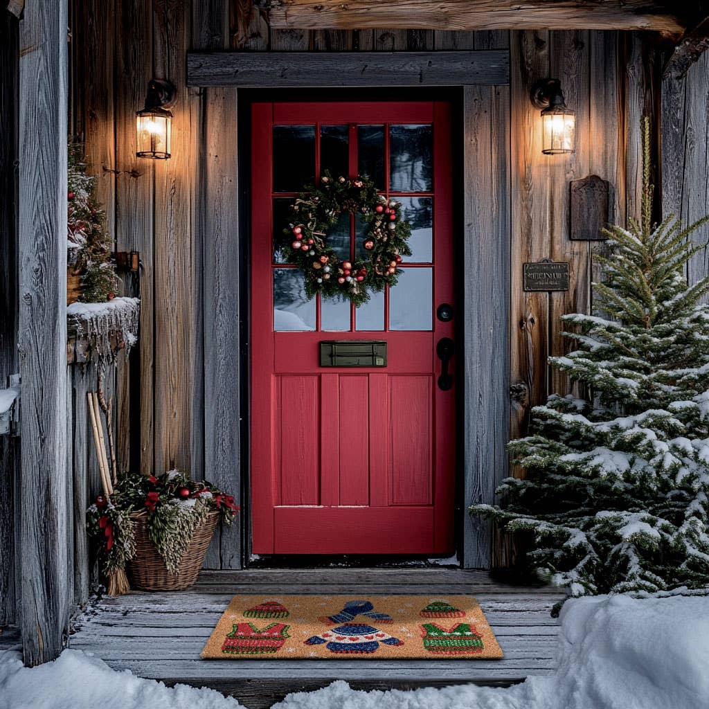 Entryways - Holiday Sweaters Coir Doormat