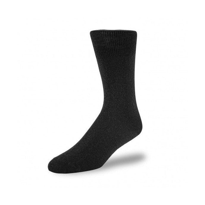 Duray Merino Black Socks 65% Wool