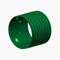 Double bell for HDPE drainage pipe - Soleno