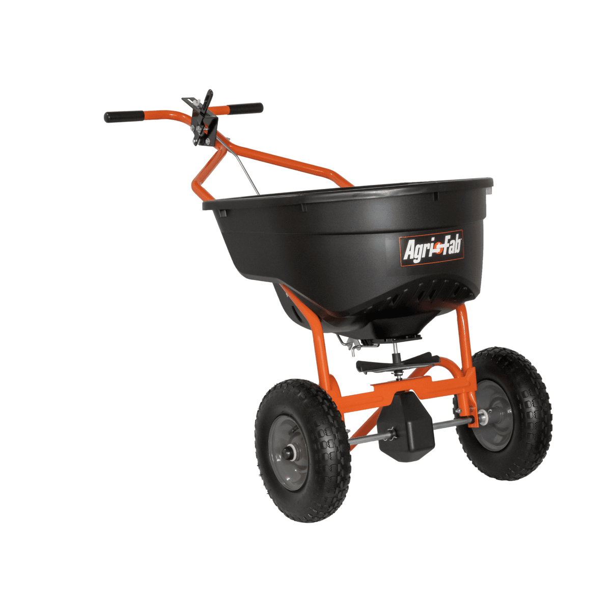 Agri-Fab - Professional Lawn Spreader with an 130 lb Capacity, Covering Approximately 1/2 Acre (25,000 sq ft) 