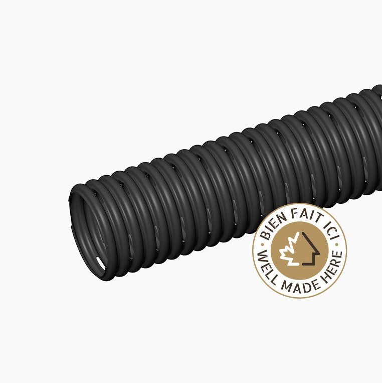 Perforated flexible drain type 3 with membrane - Soleno