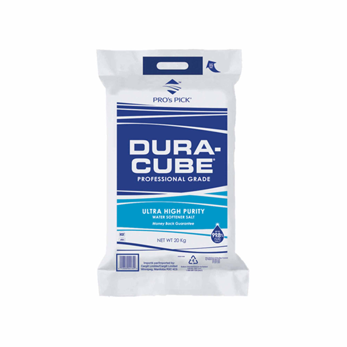 dura cube sel addoucisseur sac