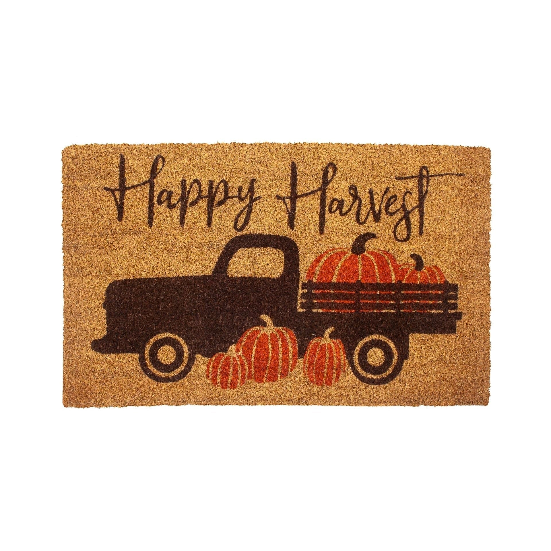 Tapis d'entrée en fibre de coco Happy Harvest - Entryways