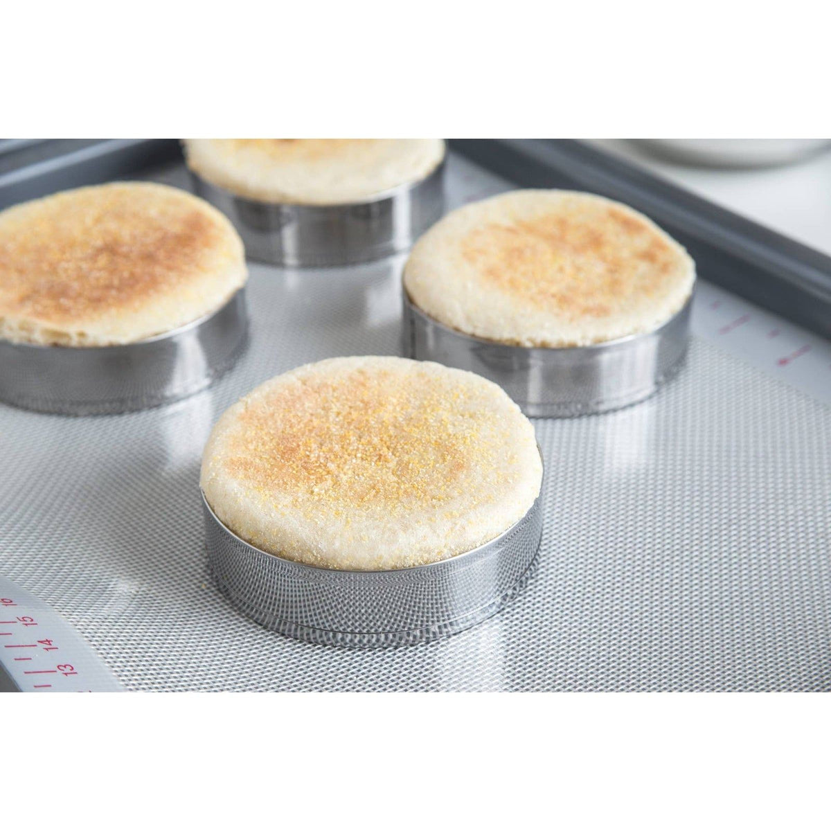 Anneaux à muffins anglais, ensemble de 4, 3,75 po - Fox Run