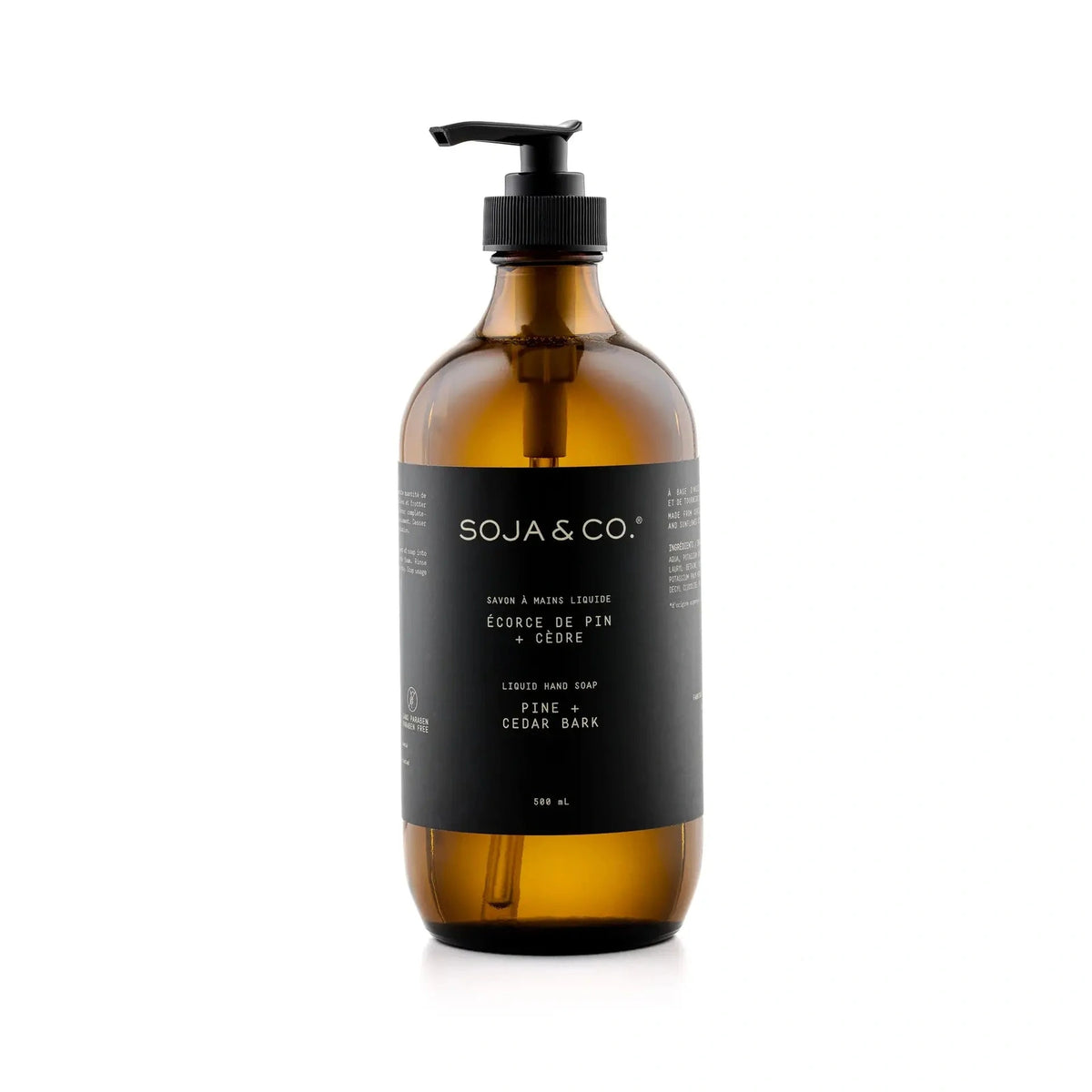 SOJA&CO. - Liquid Hand soap | Pine and Cedar Bark 