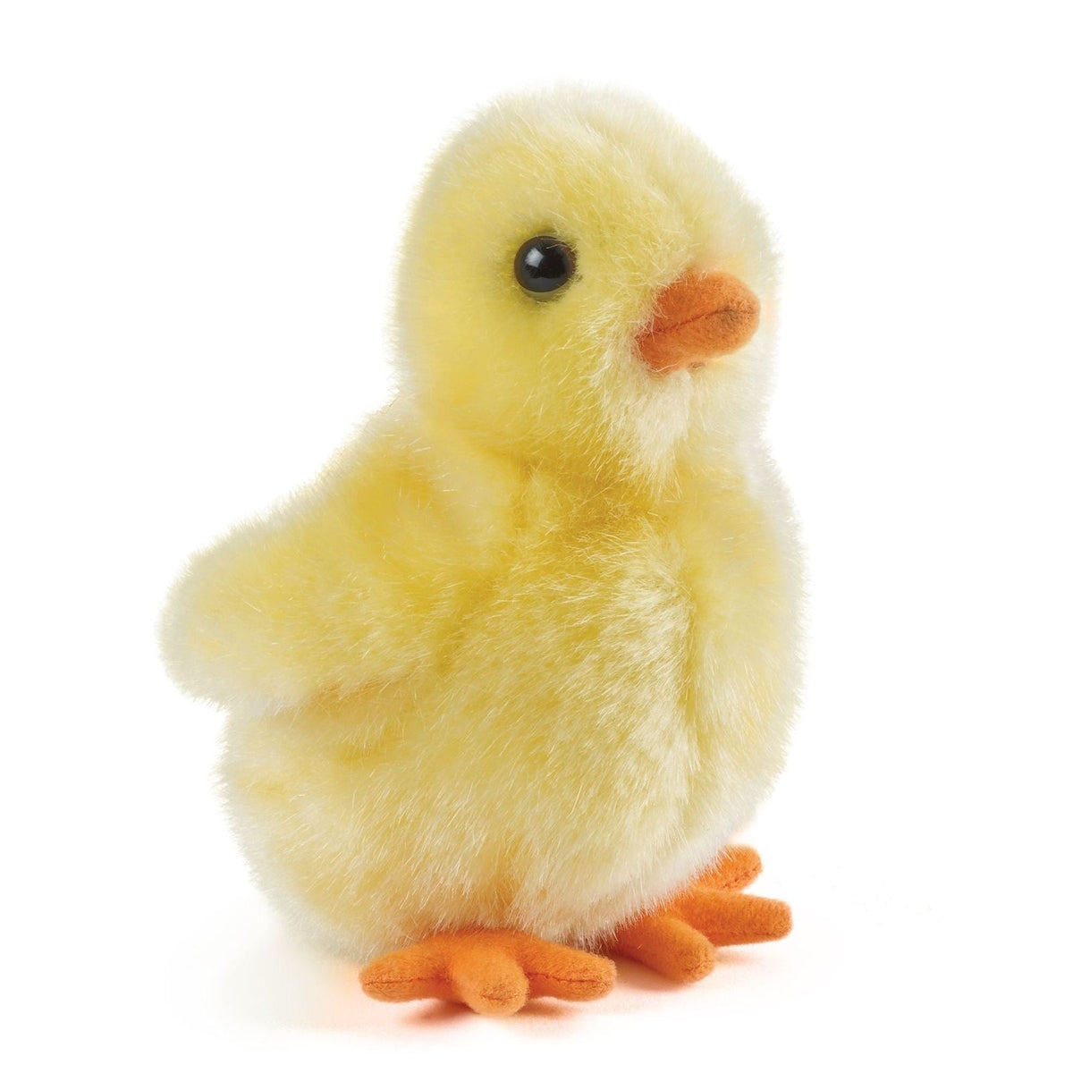 Peluche poussin pelucheux jaune - Living Nature