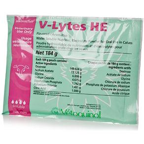 Électrolytes oraux pour veaux HE, 184g - V-Lytes