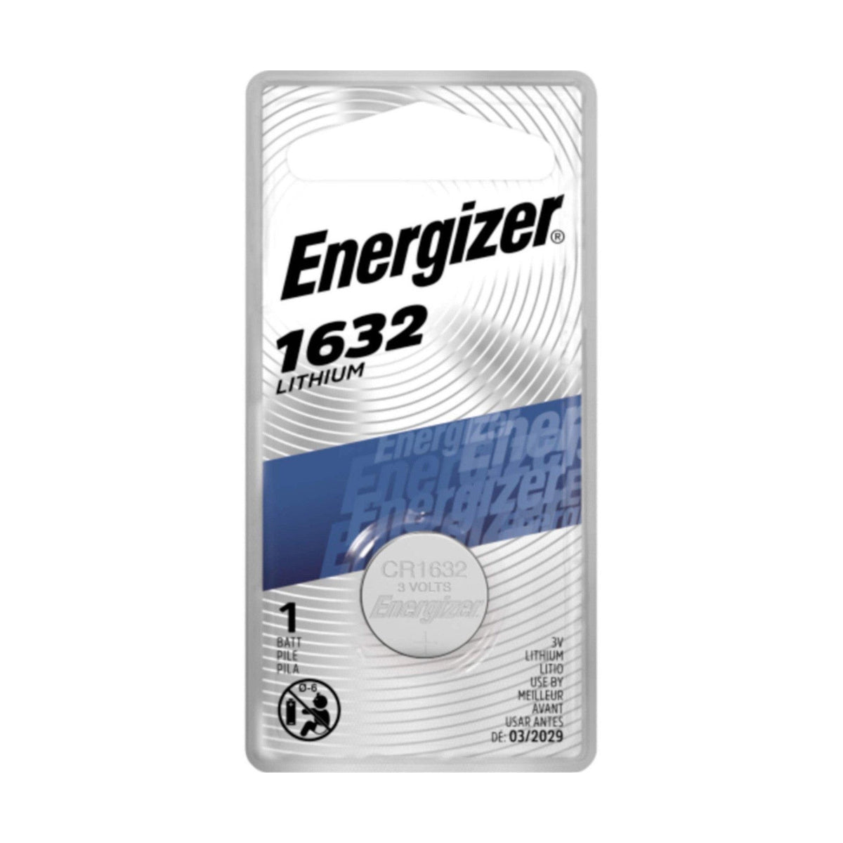 Energizer® MAX Miniature Battery, 1632 Lithium 