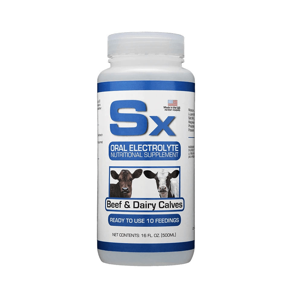 Sx Calf - Electrolytes for Beef and Dairy Calves 