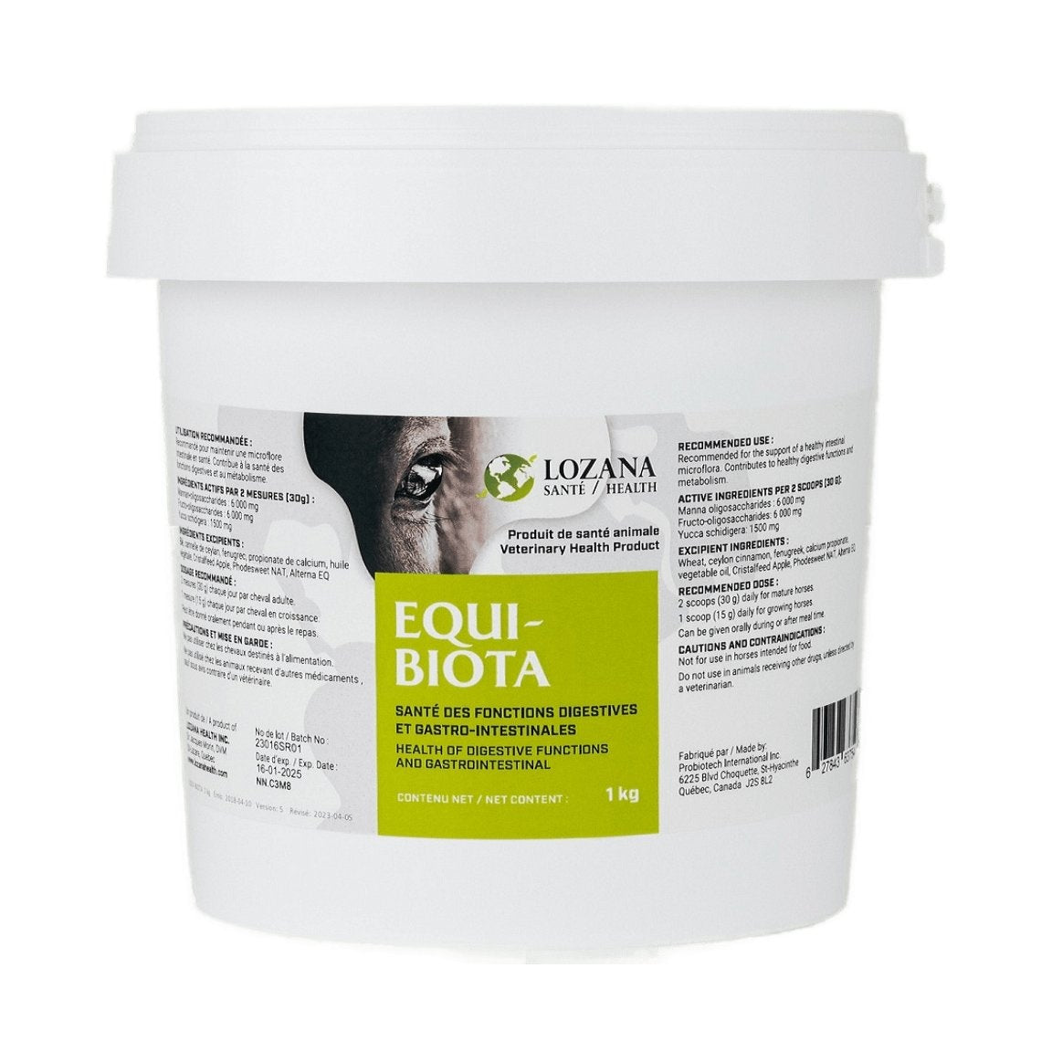 Equi-Biota 1Kg Supports