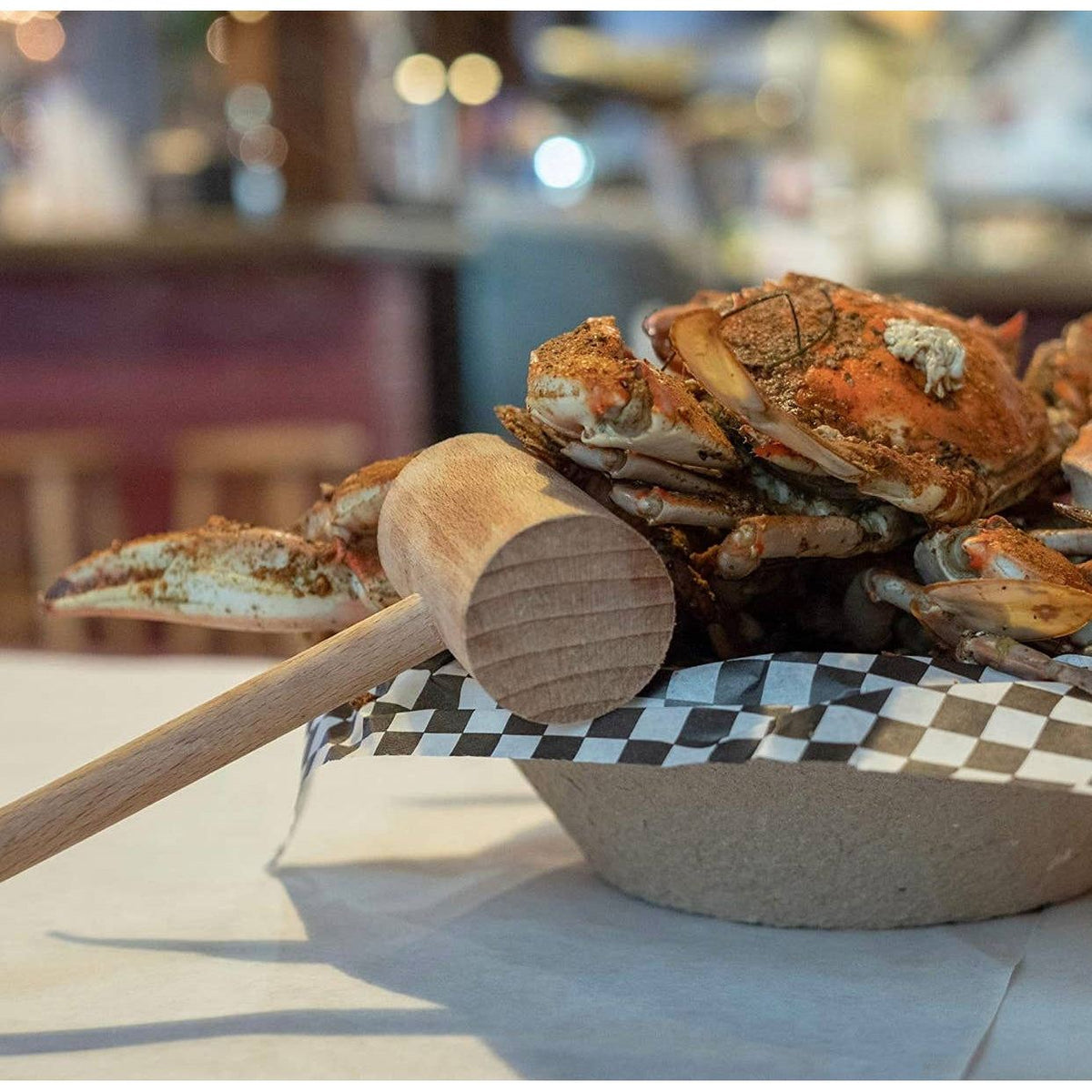 Maillet à crustacés en bois - Nantucket Seafood