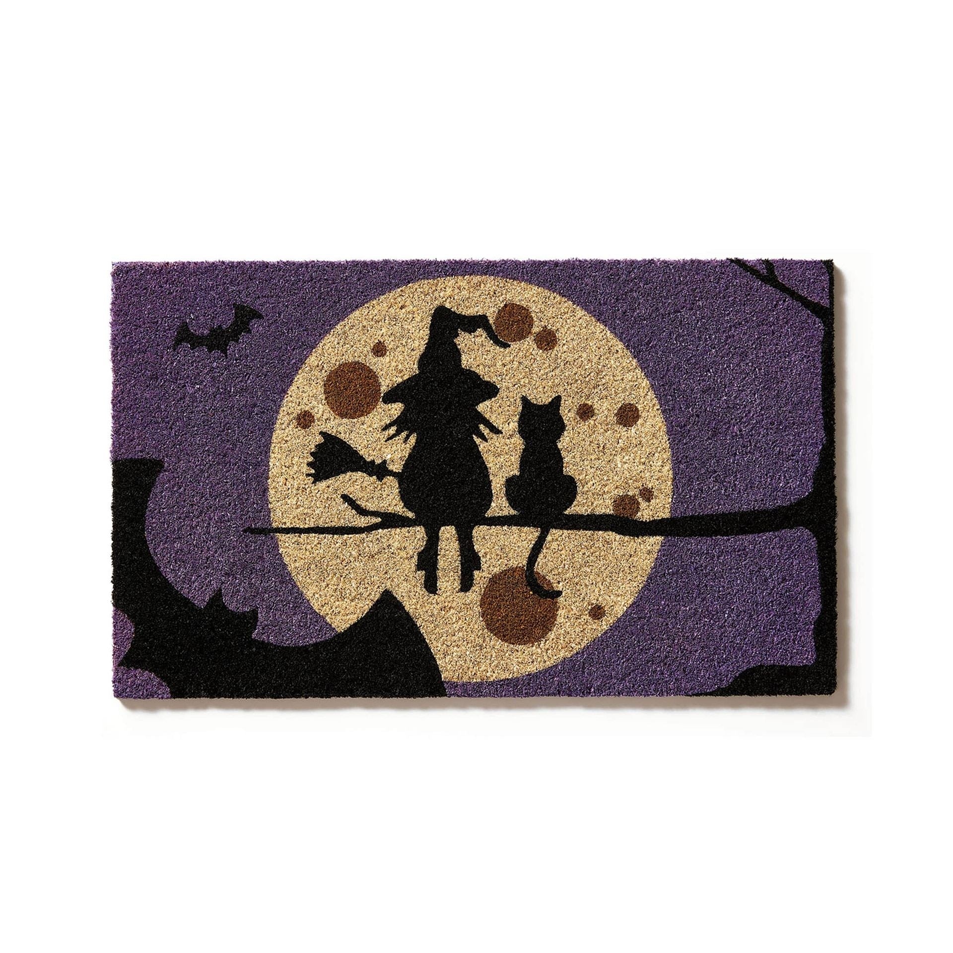 Tapis d'entrée en fibre de coco Witching Hour - Entryways