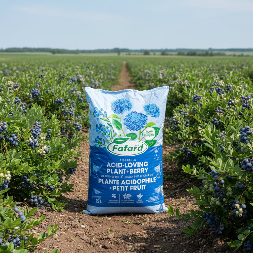 Terreau de plantation 3/1 PLANTE ACIDOPHILE & PETIT FRUIT - Fafard