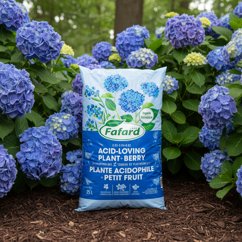 Terreau de plantation 3/1 PLANTE ACIDOPHILE & PETIT FRUIT - Fafard