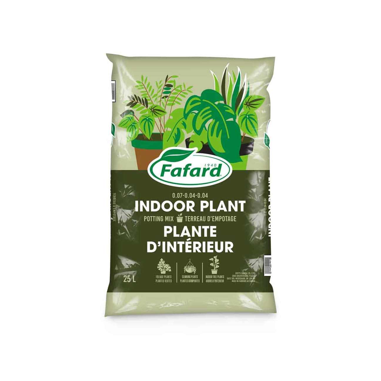 Terreau d’empotage PLANTE D’INTÉRIEUR - Fafard