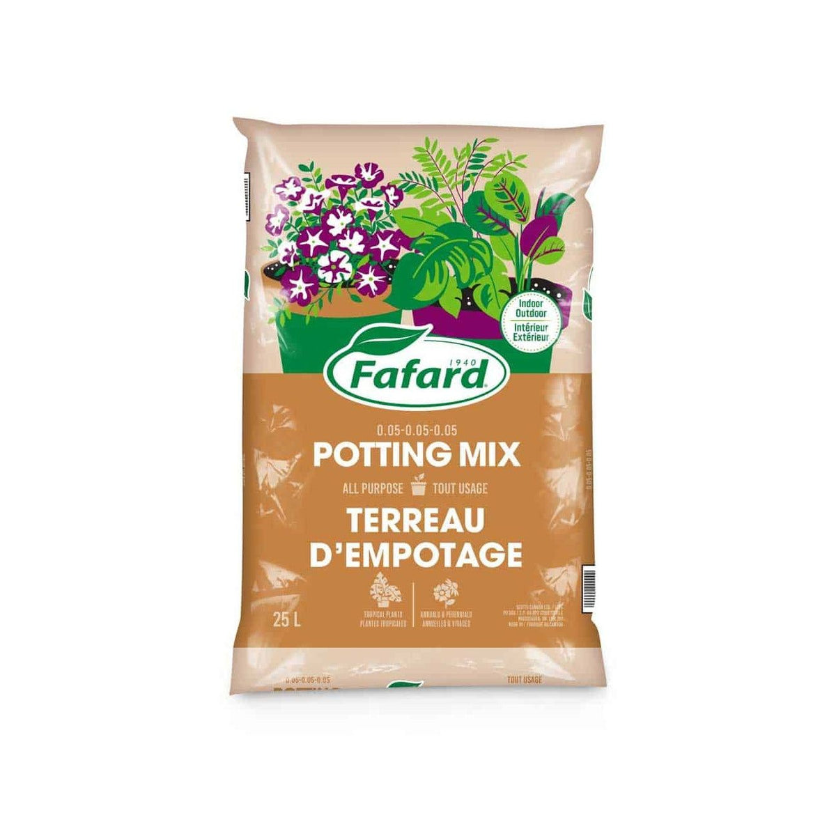 TERREAU D’EMPOTAGE Tout usage - Fafard