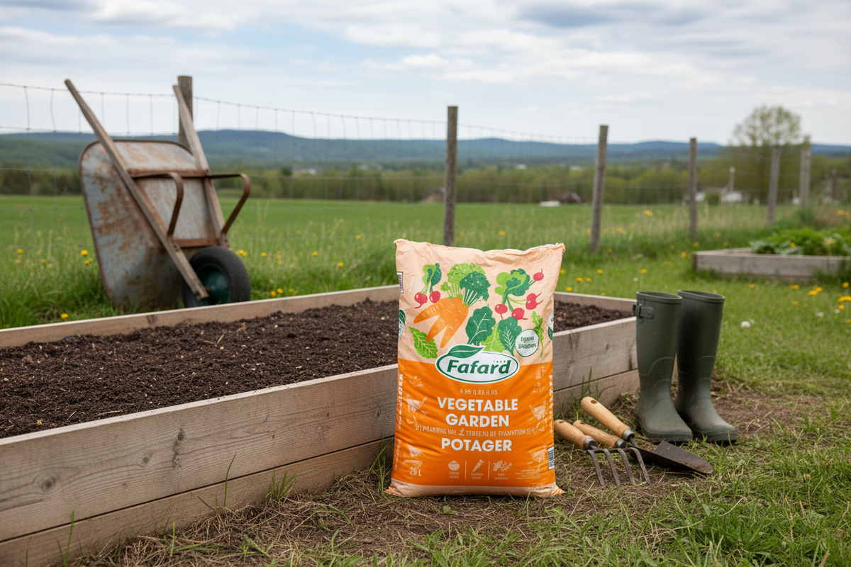 Terreau de plantation 3/1 POTAGER - Fafard