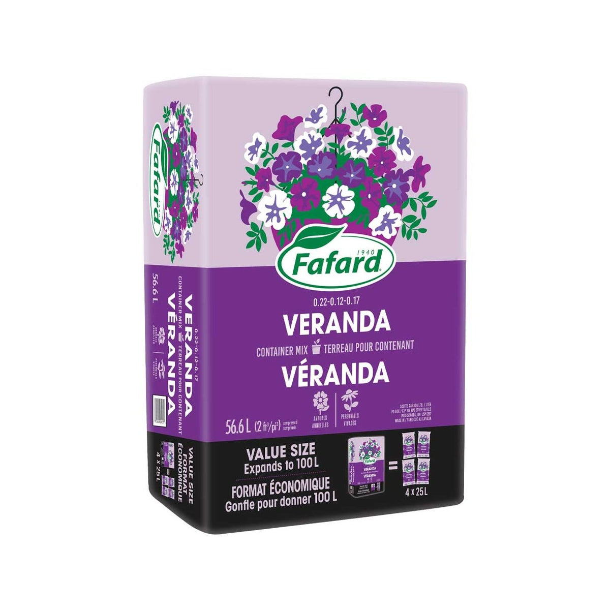 Fafard - VERANDA Container mix