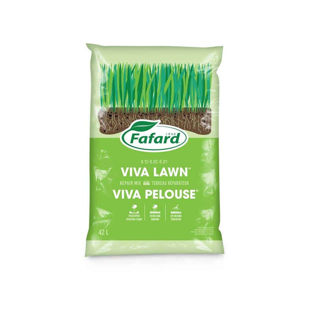 Terreau réparateur VIVA PELOUSE - Fafard