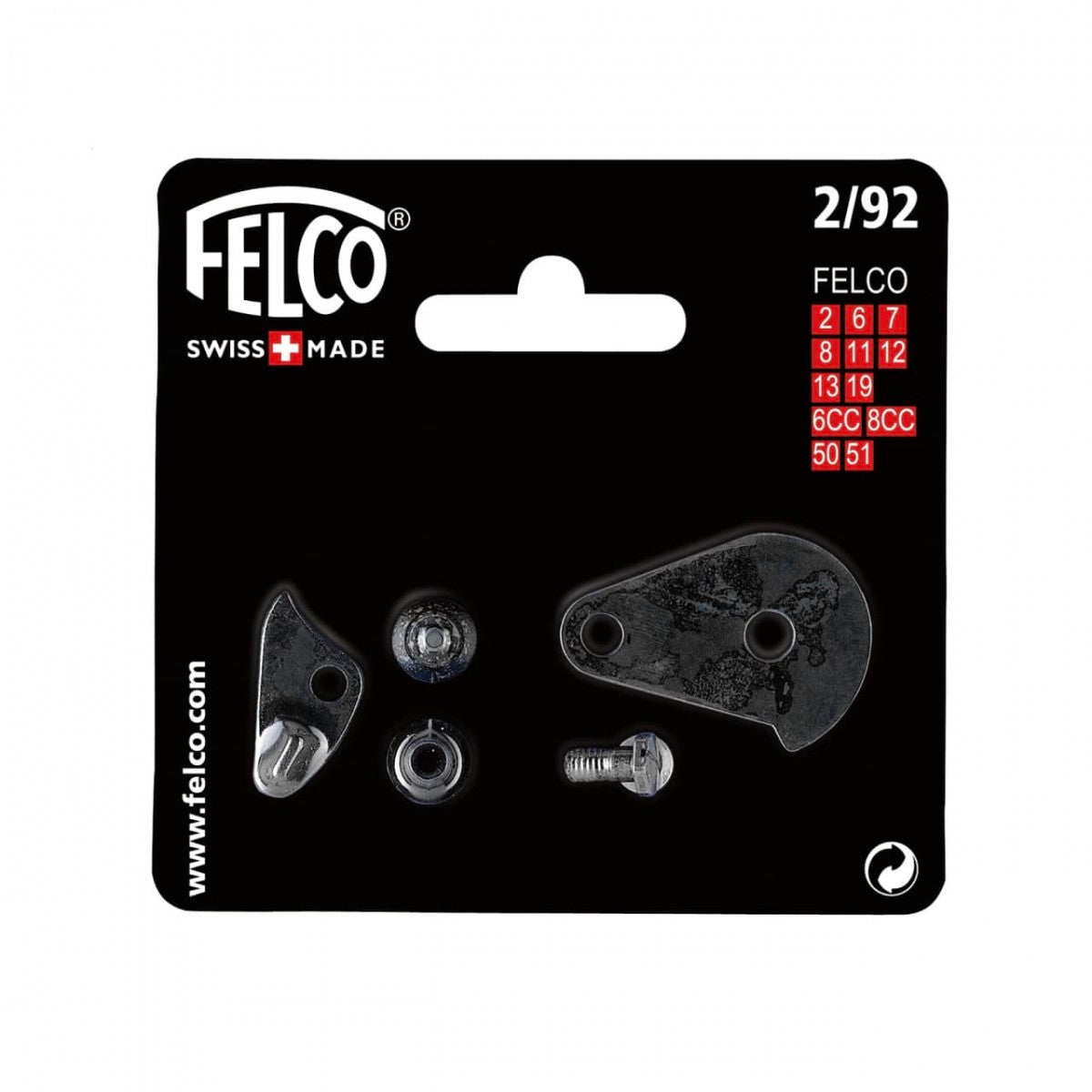 FELCO 2/92 - Kit de remplacement, Cliquet, Plaque, Butée et Amortisseur