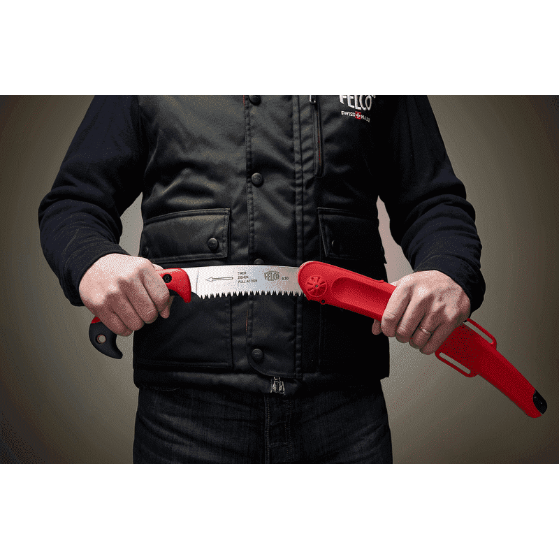 Scie courbe FELCO 630 coupe tirante lame 33 cm avec étui - Felco