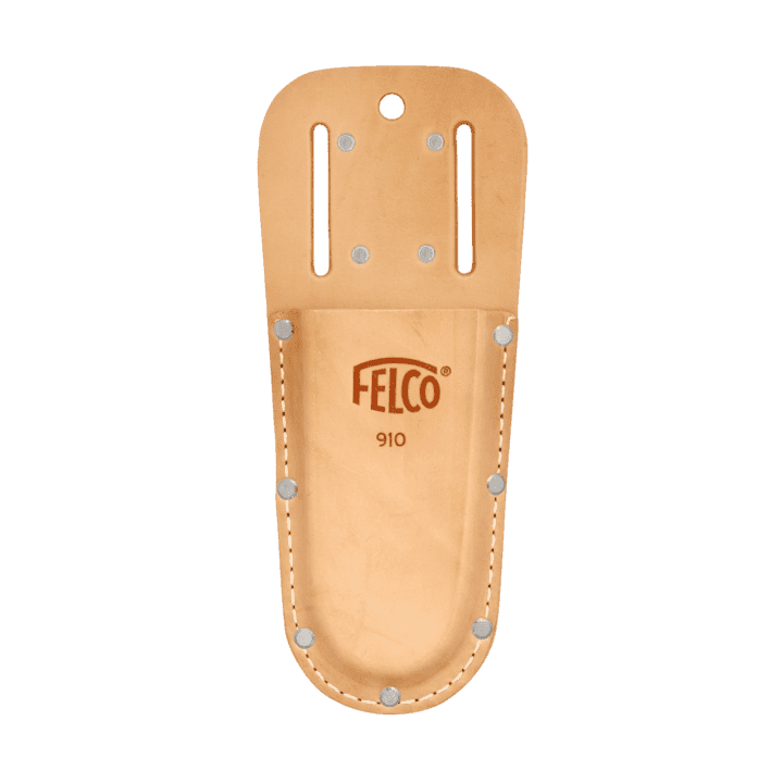 Étui en cuir FELCO 910 avec passant et pince ceinture - Felco