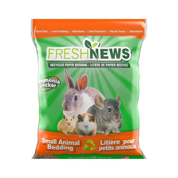 Litière de papier pour petits animaux - Fresh News®